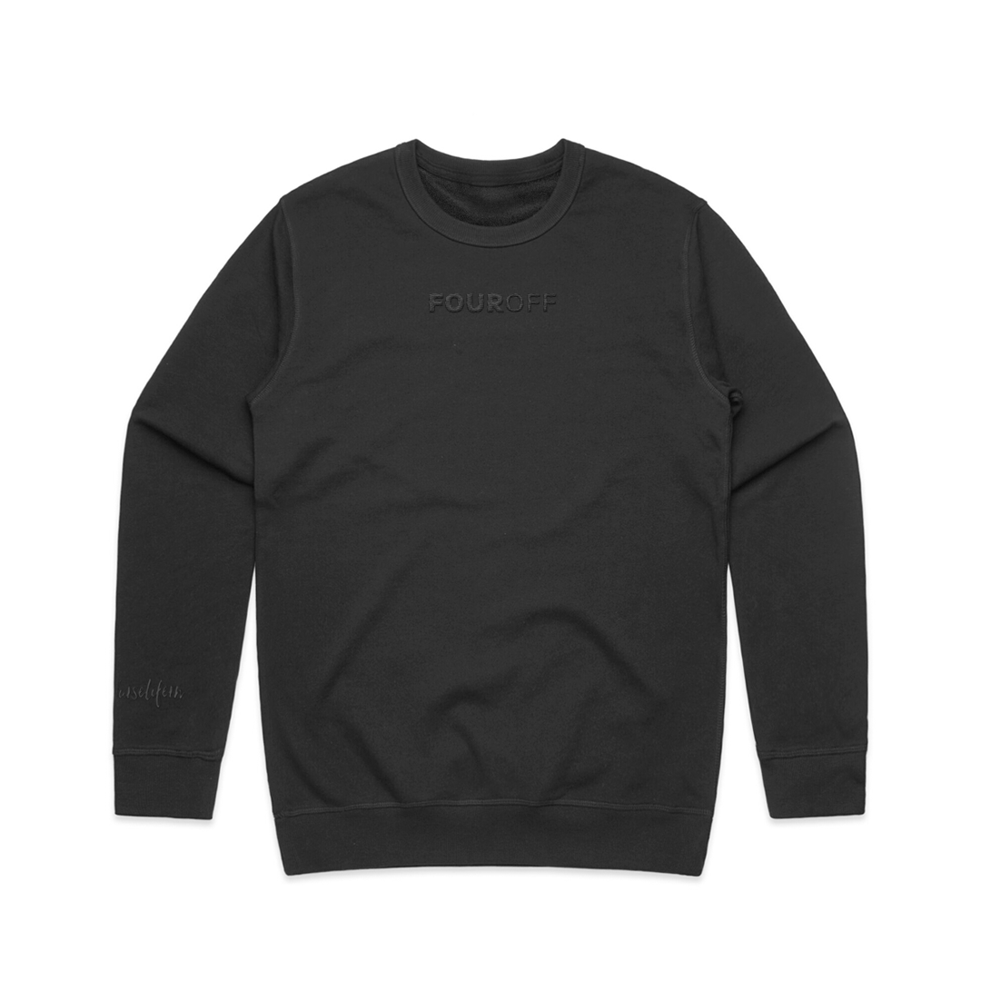 FourOff Monochromatic Premium Crewneck