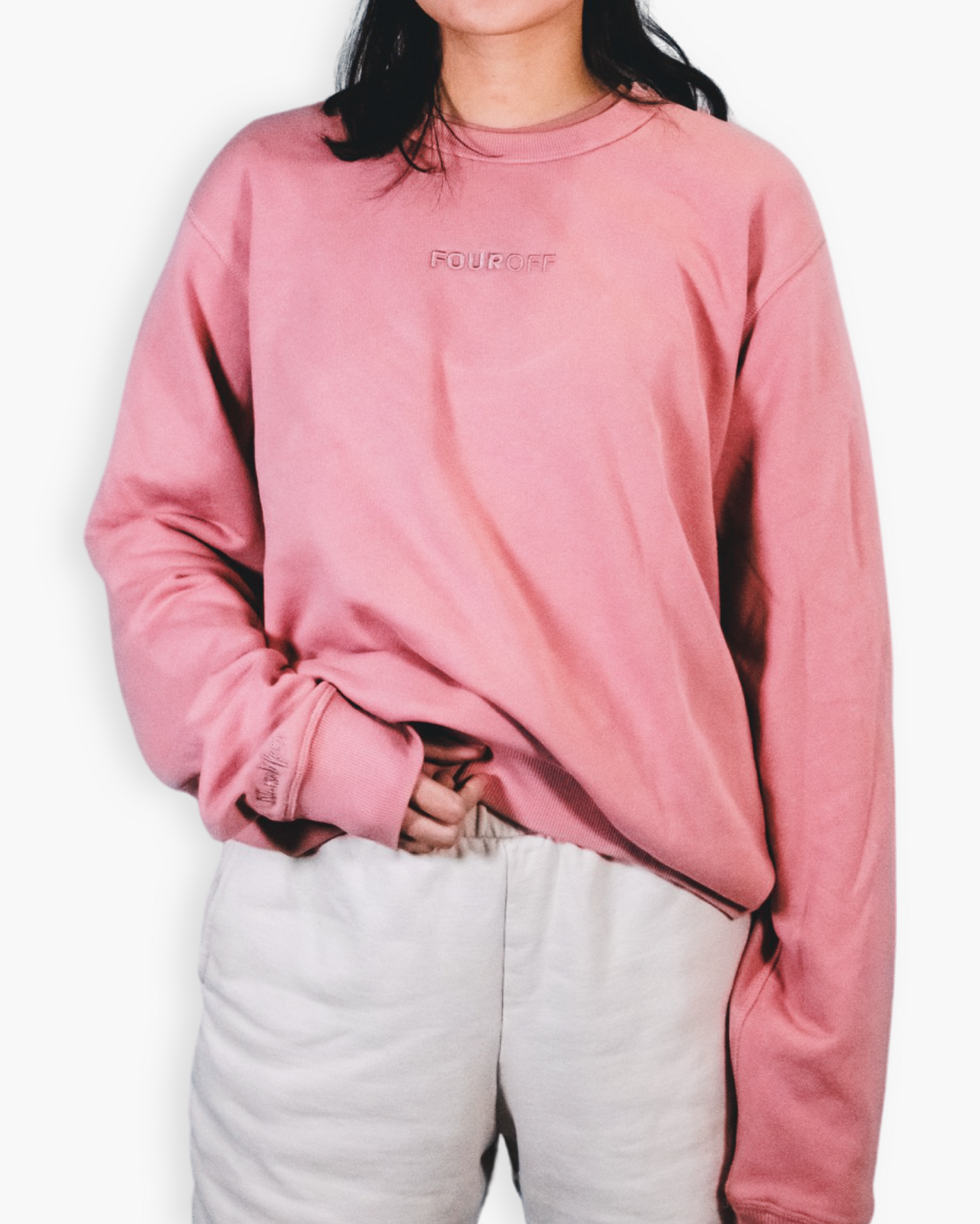 FourOff Monochromatic Premium Crewneck